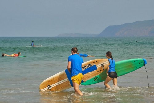 Sea Surfing in Goa
